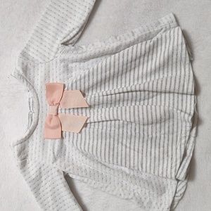 Dylan & Abby Sparkle Bow Top